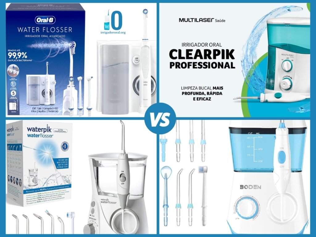 Descobrindo o Melhor Irrigador Oral Um Comparativo de 4 Marcas Líderes