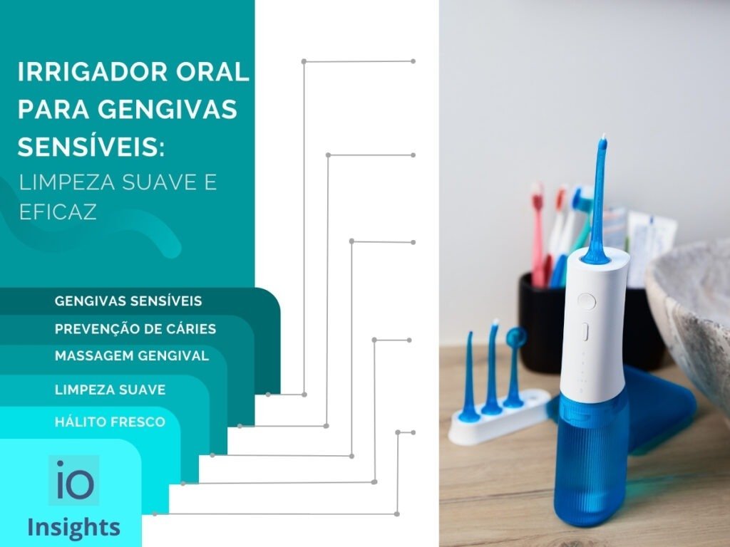 Irrigador Oral para Gengivas Sensíveis - capa