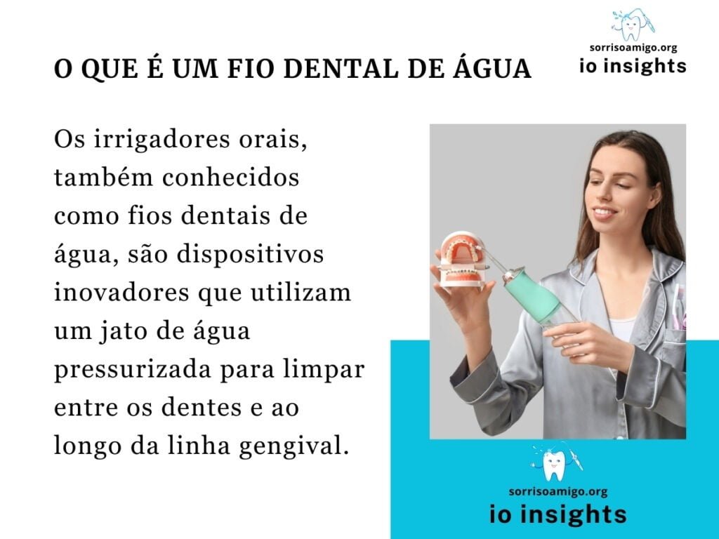 capa do post: O que é um Fio Dental de Água