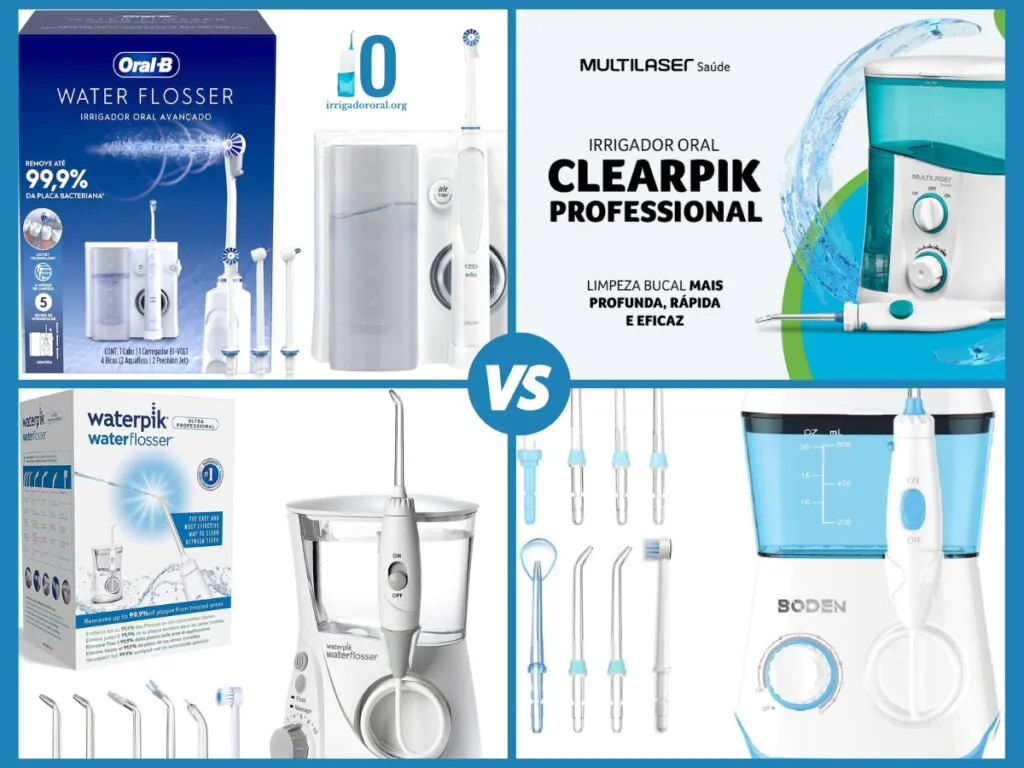Descobrindo o Melhor Irrigador Oral: Um Comparativo de 4 Marcas Líderes