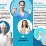 mulheres com irrigadores dentais